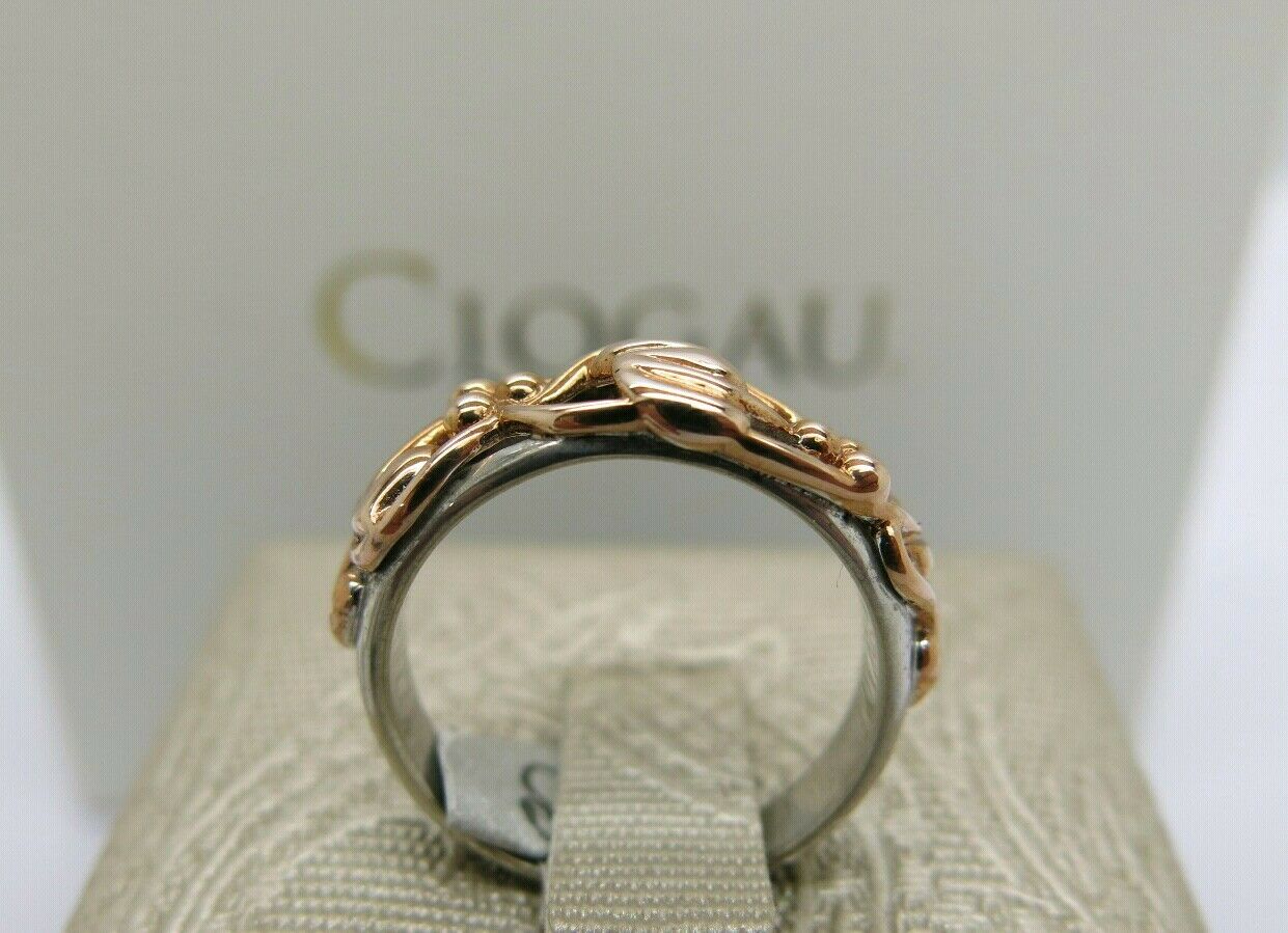 NEW Clogau Silver /& Rose Gold Tree of Life One Diamond Ring £35 off SIZE N